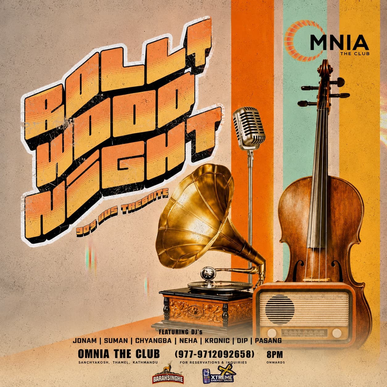 Bollywood Night at OMNIA The Club